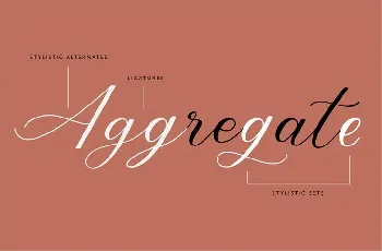 Abundant Script font