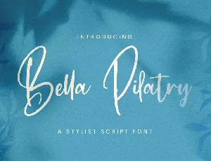 Bella Pilatry font