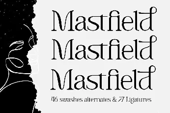 Mastfield font