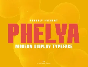 Phelya font