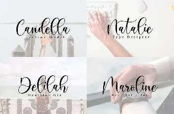 Boshela Calligraphy font