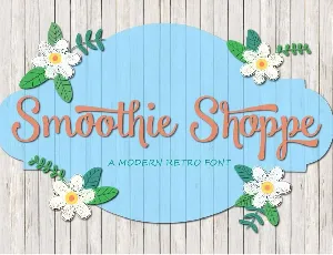 Smoothie Shoppe font