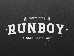 Runboy Free Trial font