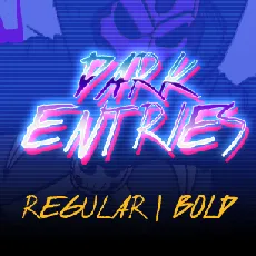 Dark Entries font