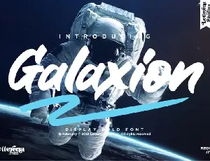 Galaxion font