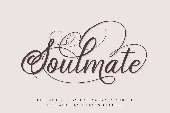 Soulmate font