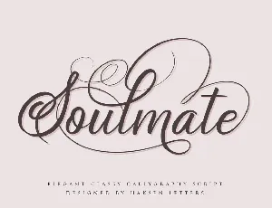 Soulmate font