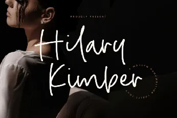 Hilary Kimber font