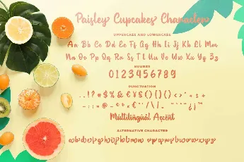 Paisley Cupkace font