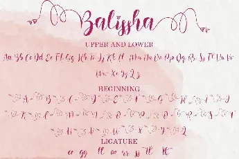 Balissha font