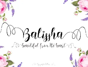 Balissha font