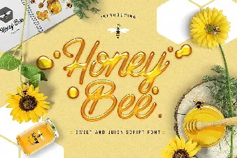 Honey Bee font