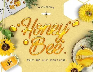 Honey Bee font