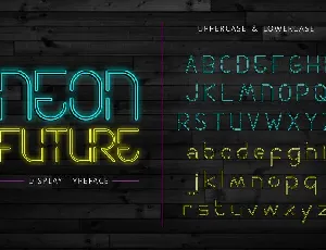 Neon Future font