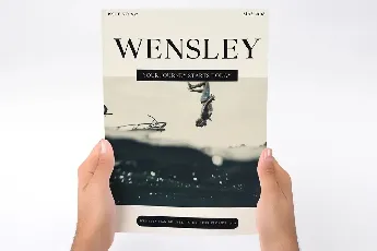 Wensley Typeface font