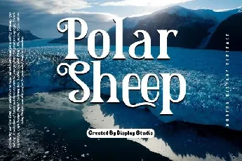 Polar Sheep font