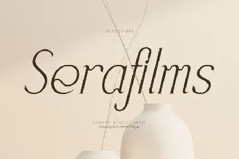 Serafilms font