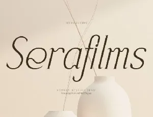 Serafilms font