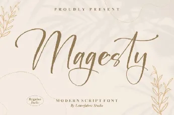 Magesty Script font