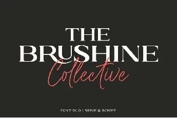 Brushine Collective Duo font