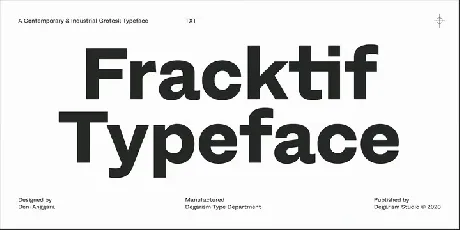 Fracktif font