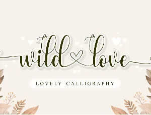 Wild Love font