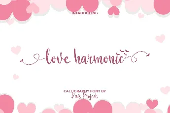 Love Harmonic Demo font