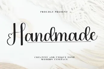 Handmade Script Typeface font