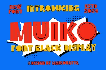 MUIKO font