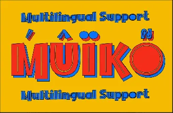 MUIKO font