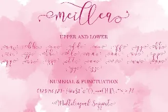 Meillea font