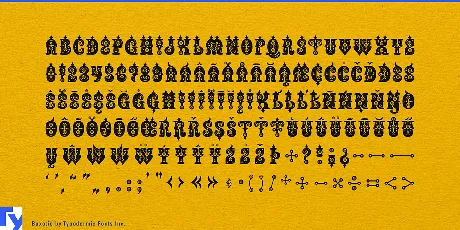 Buxotic font