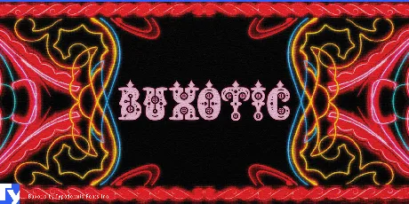 Buxotic font