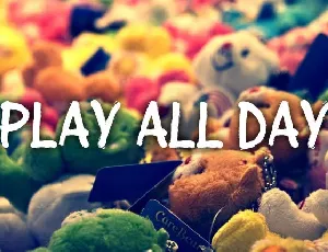 Play all day font
