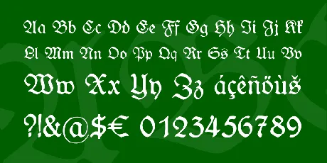 Wieynk Fraktur font