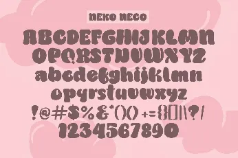 Neko Neco font