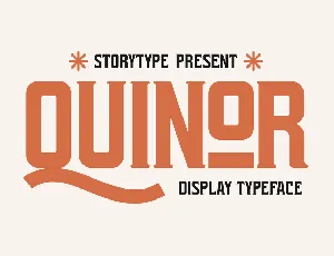 QUINOR font