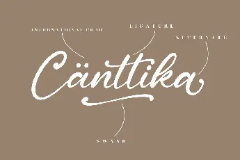 Cantika Sarah font