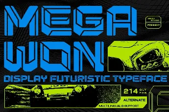 Megawon font