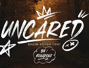 Uncared font