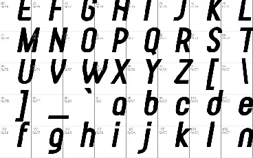 Armature Family font