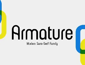 Armature Family font