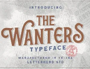 The Wanters Serif Display Typeface font