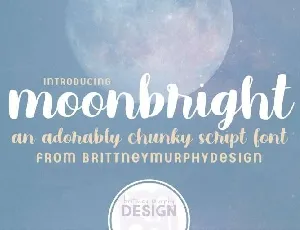 Moonbright font