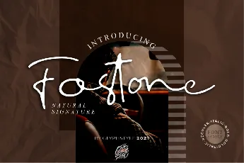 Fostone Demo font