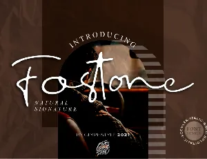 Fostone Demo font