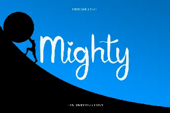 Mighty font