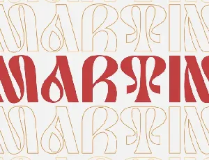 Martin Demo font