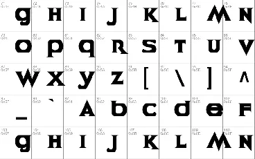 Cyclopentane font