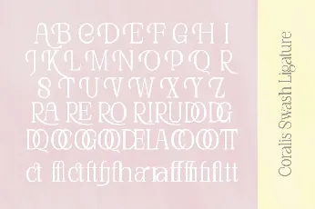 Coralis Elegant font